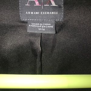 armani coat sz m